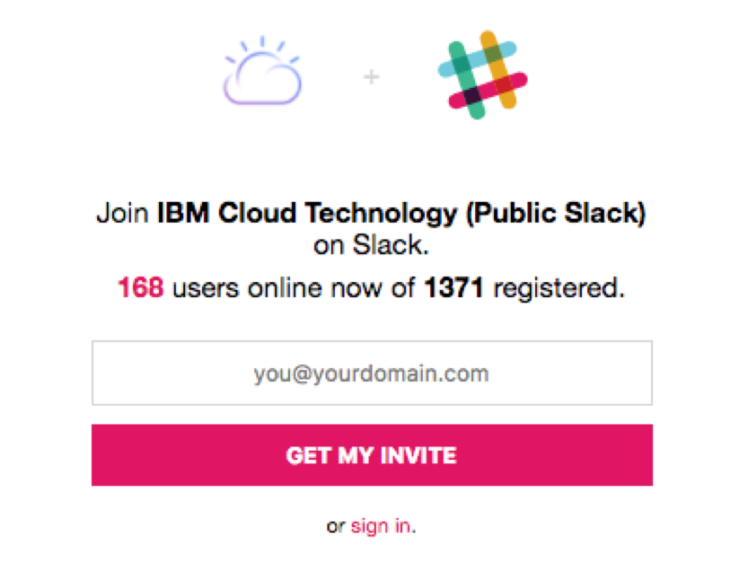 slack invite